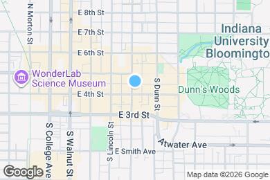 Map image of the property - 403 E 4th St