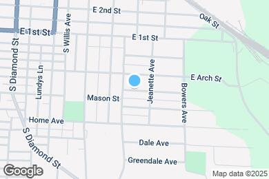 Map image of the property - 253 Greenlawn Ave