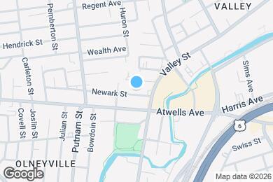 Map image of the property - 23 Newark St