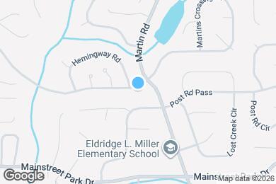 Map image of the property - 5115 Martins Crossing Rd