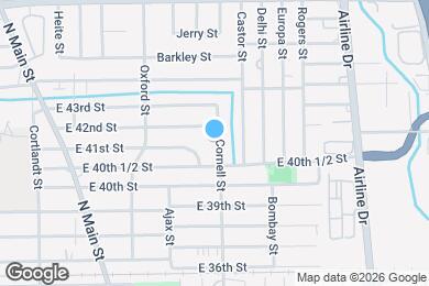 Map image of the property - 4039 Cornell St