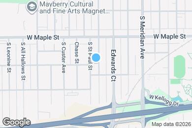 Map image of the property - 527-531 S Gordon St