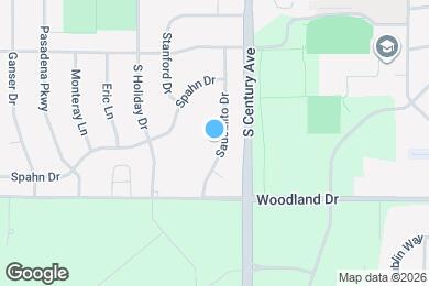 Map image of the property - 1127 Sausalito Dr