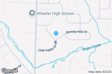 Map image of the property - 2644 Club Valley Dr NE