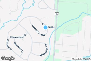 Map image of the property - 8608 Ashford Ln NW
