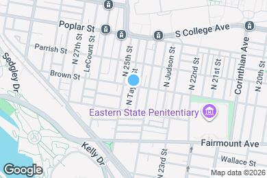 Map image of the property - 2422 Brown St