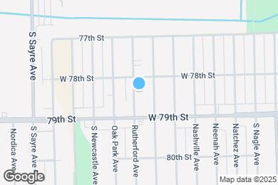 Map image of the property - 7819 Rutherford Ave