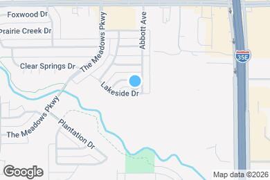 Map image of the property - 1141 Lakeside Dr