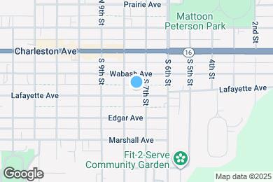 Map image of the property - 708 Lafayette Ave