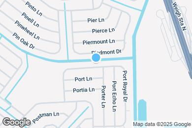 Map image of the property - 45 Port Royal Dr