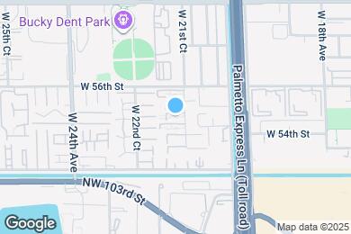 Map image of the property - 5440 W 21st Ct