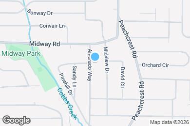 Map image of the property - 1368 Alverado Way