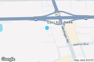 Map image of the property - Furnished Studio-Indianapolis - Northwest - I-465