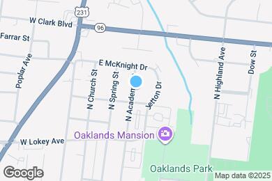 Map image of the property - 1108 N Academy St