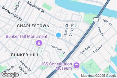 Map image of the property - 82 Bunker Hill St