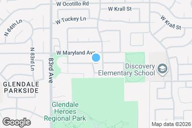 Map image of the property - 6417 N 81st Dr