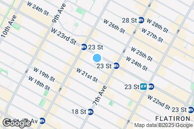 Map image of the property - 235 W 22nd St