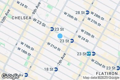 Map image of the property - PERFECT Chelsea Studio !!