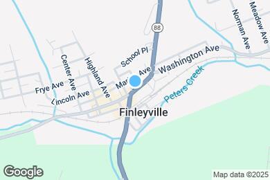 Map image of the property - 3569 Washington Ave