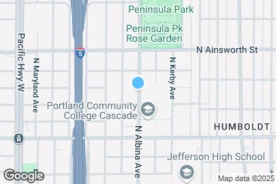 Map image of the property - 5735 North Albina Avenue