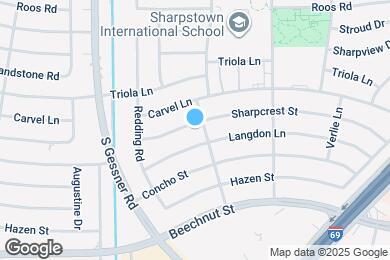 Map image of the property - 8407 Sharpcrest St
