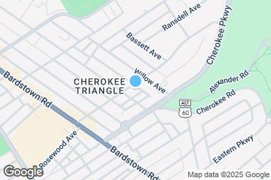 Map image of the property - 2208 Longest Ave