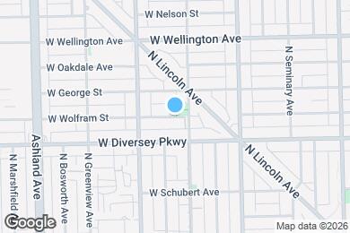 Map image of the property - 1322 W Wolfram St