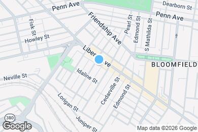 Map image of the property - 4525 Panama Way