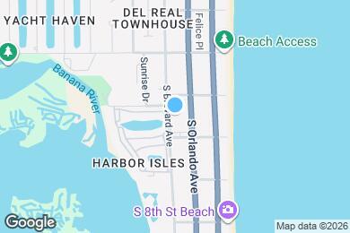 Map image of the property - 551 S Brevard Ave
