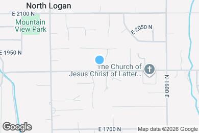Map image of the property - 1901 N 1380 E