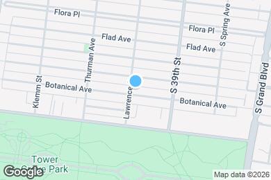 Map image of the property - 3963 Botanical Ave