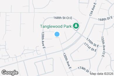 Map image of the property - 16914 130th Ave E