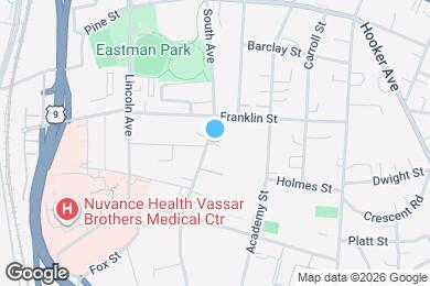 Map image of the property - 109 South Ave