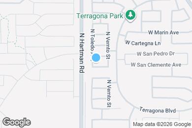 Map image of the property - 36590 W San Clemente St