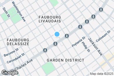 Map image of the property - 2511 St Charles Ave