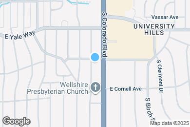 Map image of the property - 2810 S Harrison St