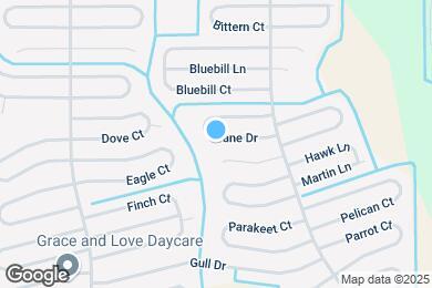 Map image of the property - 643 Crane Dr