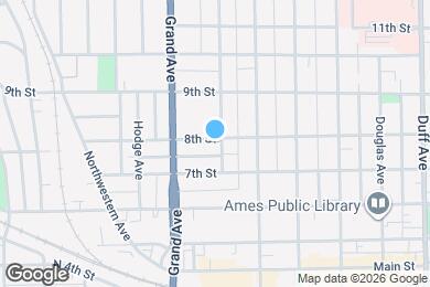 Map image of the property - 602 8th St