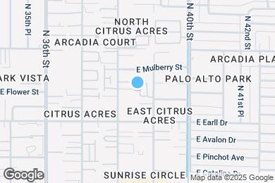 Map image of the property - 3200 N 39th St