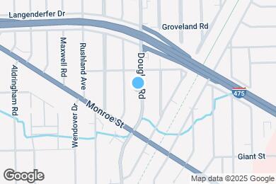 Map image of the property - 3407 Douglas Rd