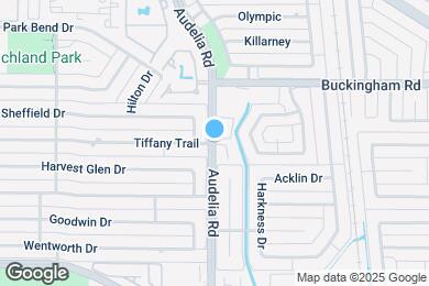 Map image of the property - 13306 Audelia Rd