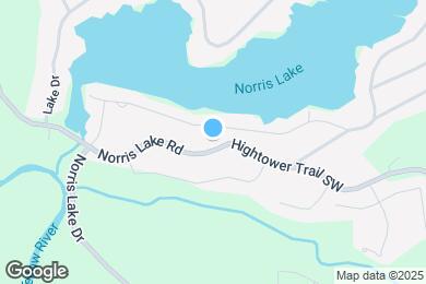 Map image of the property - 8458 Hightower Trail SW