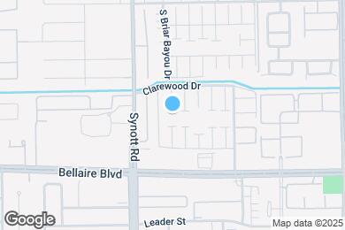 Map image of the property - 13037 Clarewood Dr