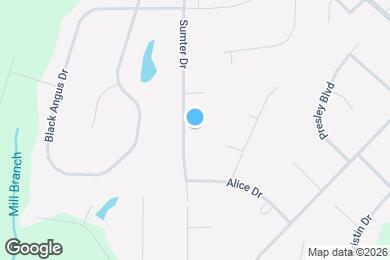 Map image of the property - 2523 Sumter Dr