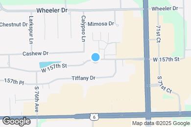 Map image of the property - 7335 W 157th St