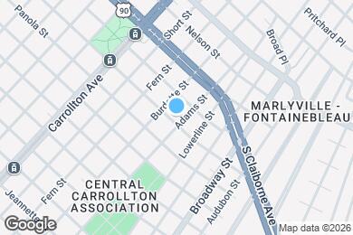 Map image of the property - 7711 Sycamore St