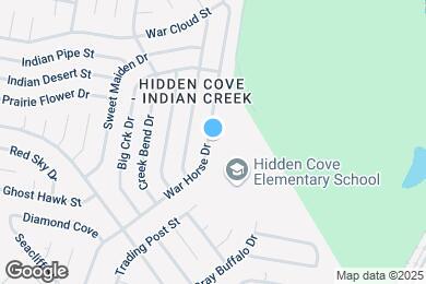 Map image of the property - 5014 War Horse Dr