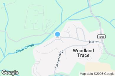 Map image of the property - 50 Clear Creekside Dr