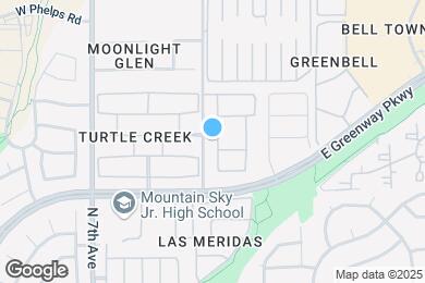 Map image of the property - 16336 N 2nd Dr