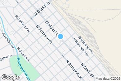 Map image of the property - 1119 N Main St